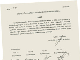 Hâkimlere verilen cezada göz ardı edilen belge