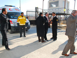 Havaalanında ambulans gerginliği