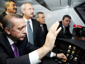 İZBAN'ı Erdoğan ve Kılıçdaroğlu açtı 