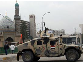 Irak halkının zırhlı araç tepkisi 