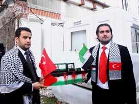 İsrail Büyükelçliği önünde protesto