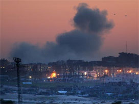 İsrail'den Gazze'ye hava saldırısı: 17 yaralı 