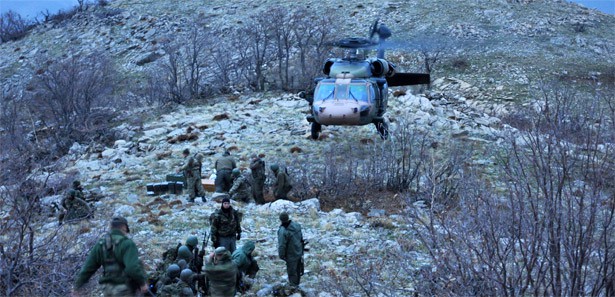 Jandarma karakoluna roketli saldırı