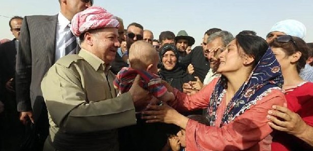 Kürtlere sahip çıkan Barzani'den Esed'e gözdağı 