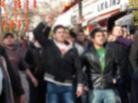 Kadın cinayetleri Taksim'de protesto edildi 