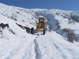 Kar Giresun´da 493 köy yolunu kapadı 