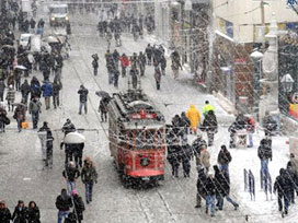 Kar alarmı İstanbul'u 9 bölgeye ayırdı 