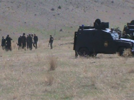 Kars´ta çatışma: 1 astsubay yaralandı