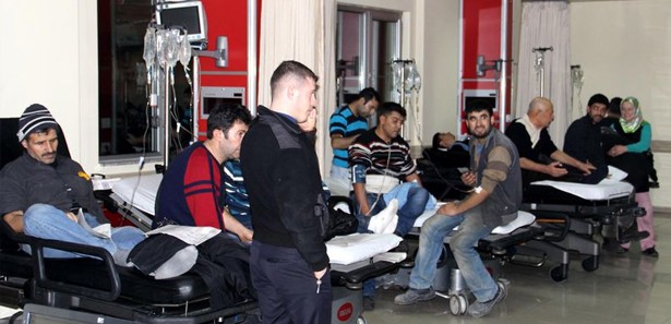 Kayseri'de 168 kişi zehirlendi