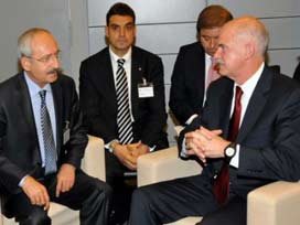 Kılıçdaroğlu'nun Papandreu'ya Kıbrıs tepkisi 