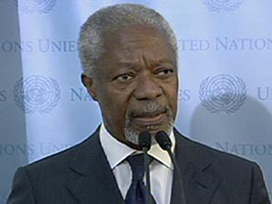 Kofi Annan, Suriye´de ateşkes istedi 