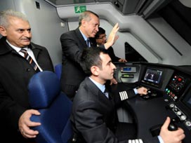 Konya-Ankara hızlı treni test ediliyor 