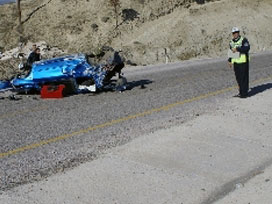 Kütahya’da trafik kazası: 1 ölü 