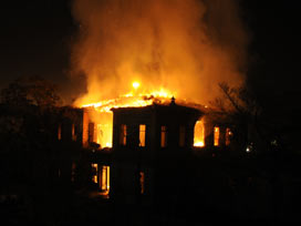Kütahya'da yangın: 1 Ölü 