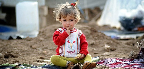 Lübnan mülteci kamplarında çocuk olmak 