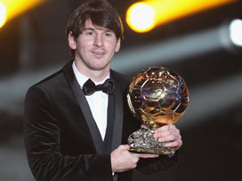 Lionel Messi'nin ödül şaşkınlığı