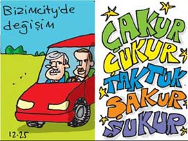 Memecan Gül ve Erdoğan'ı Voltran yaptı!