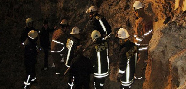 Mersin'de Akdeniz Oyunları inşaatında göçük