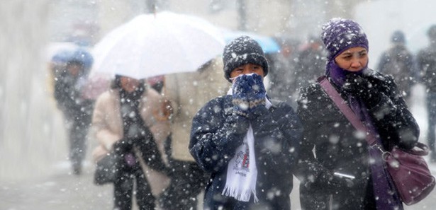 Meteoroloji'den 14 ile kar uyarısı 