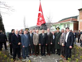 Mirzaoba Şehitlik Anıtı törenle açıldı 