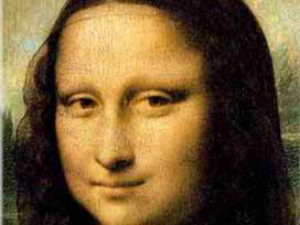 Mona Lisa'nın gözünde sembol olduğu iddiası 