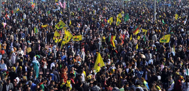 Nevruz alanından dağılmalar başladı 