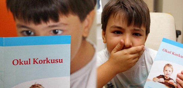 Okul'dan korkan çocuklar için 'broşür'