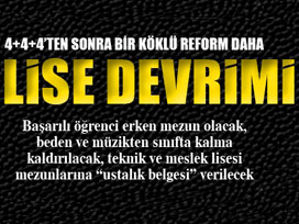 Ortaöğretim Kurumları Yönetmelik taslağı