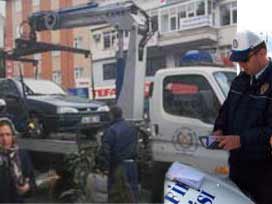Polis önce çekti sonra 'pardon' dedi Polis önce çekti sonra 'pardon' dedi
