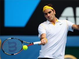 Roger Federer bildiğimiz gibi başladı 