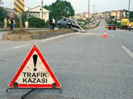 Samsun'da trafik kazası: 1 ölü 