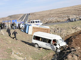 Şanlıurfa'da trafik kazası: 10 yaralı 