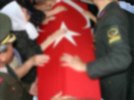 Şehit asker için Adana'da tören 