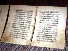 Selçuklu dönemine ait Kur'an-ı Kerim ele geçti