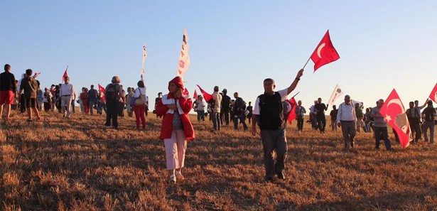 Silivri Cezaevi'ne tarlandan girmeye çalıştılar 