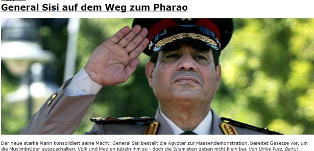 Spiegel: General Sisi firavun olma yolunda 