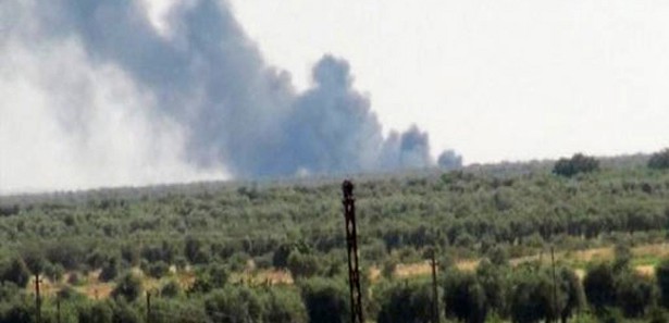 Suriye savaş uçağı Rasulayn'ı bombaladı