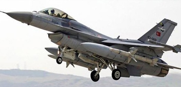 Türk jetleri keşif uçuşunda