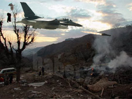 Türk savaş uçakları Kandil´i yerle bir etti 