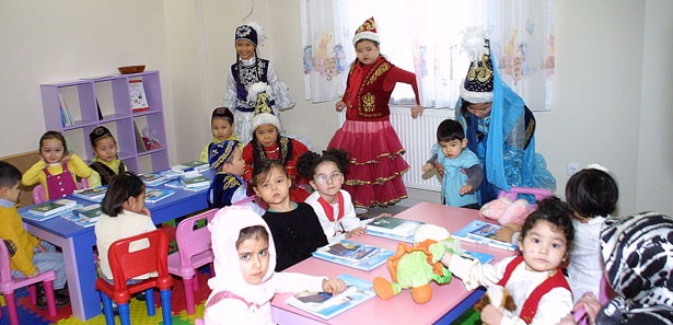 Türkiye'deki ilk Kazak kreşi İstanbul'da açıldı