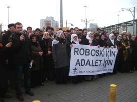 Taksim´de Uludere protestosu