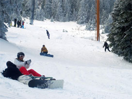 Tatil öncesi Uludağ'a kar müjdesi 