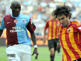 Trabzonspor-Kayseri maçından notlar 