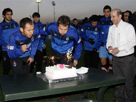 Trabzonspor'da çifte doğum günü 