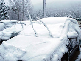 Trakya'ya mevsimin ilk karı yağdı 