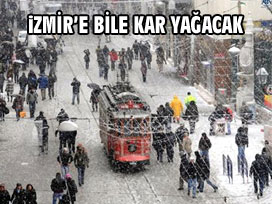 Tüm yurda yoğun kar yağışı geliyor