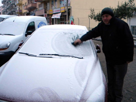 Türkiye'de kar yağışı etkili oluyor 