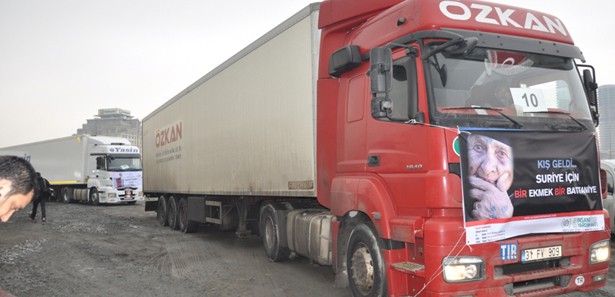Tuzla'dan Suriyeli sığınmacılara yardım