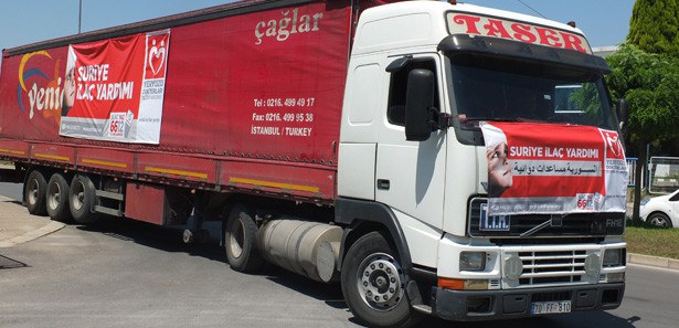 Yeryüzü Doktorları'ndan Suriye'ye ilaç yardımı