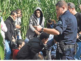 Yunanistan sınırında kaçak operasyonu